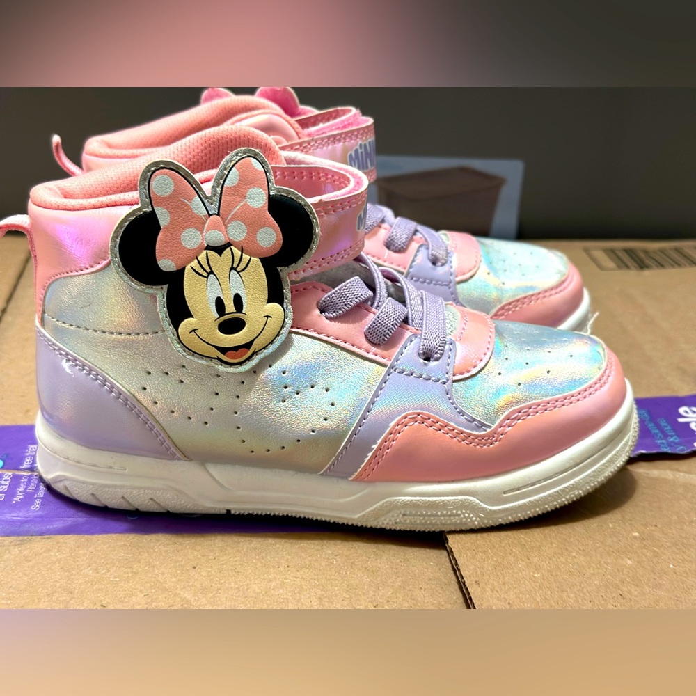 Girls Halo Minnie Mouse Sneakers